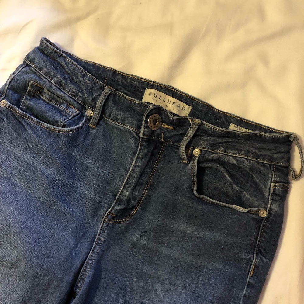 Pac Sun Bullhead High Rise Skinny Jeans Skinniest